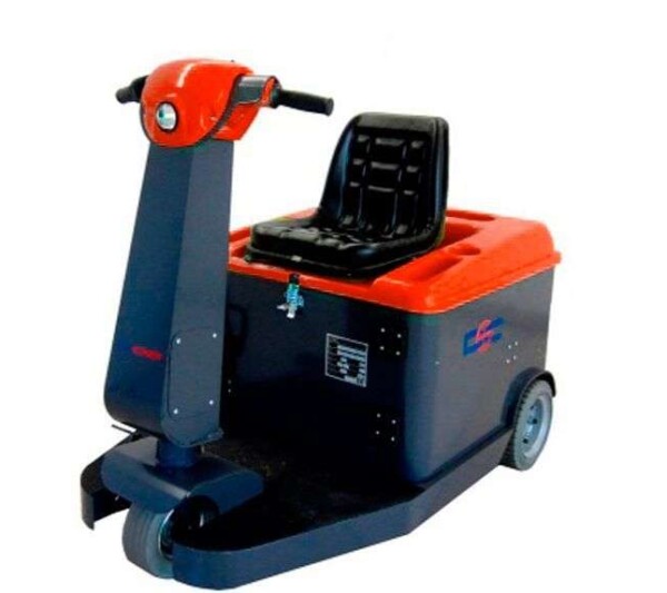 Tractor Eléctrico conductor a bordo 1.000 Kg