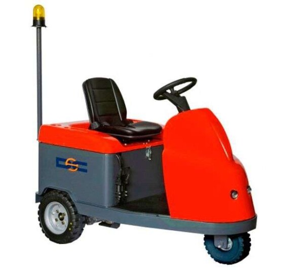 Tractor eléctrico conductor a bordo 2.000 Kg