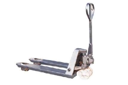 Transpaleta galvanizada horquillas 520 x 1.150