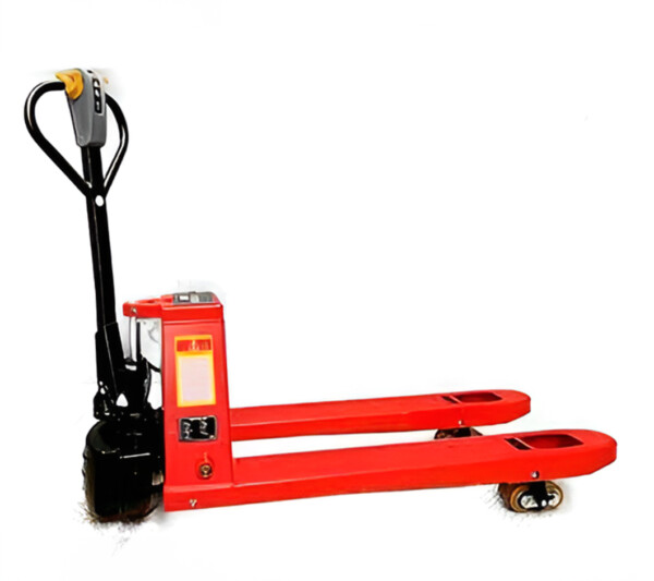 Transpaleta semi-eléctrica 1800 kg. LITIO